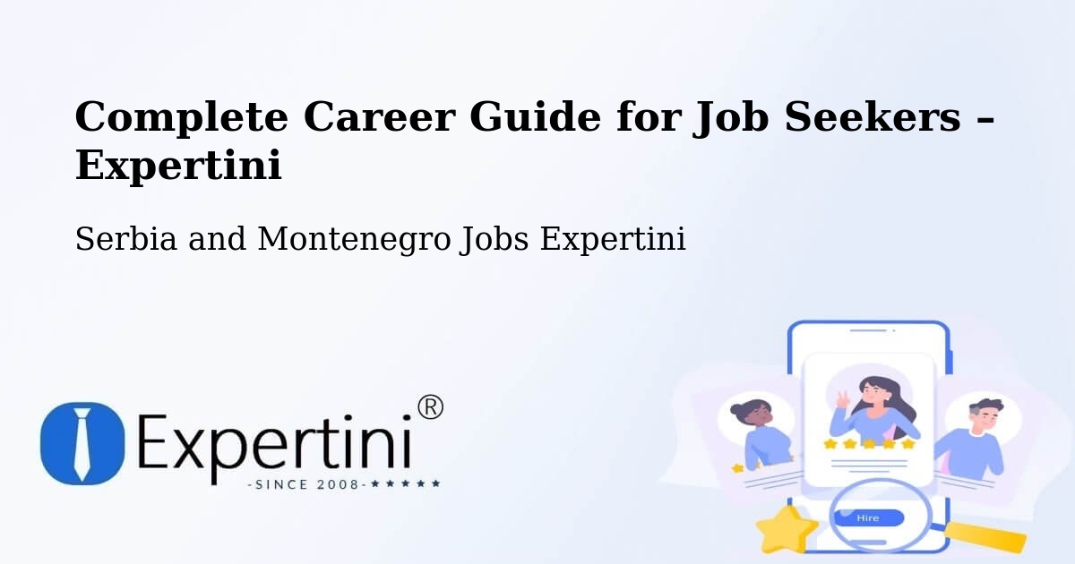 Career Guide for Job Seekers – Ridgetown - Ridgetown, Serbia and Montenegro Jobs Expertini