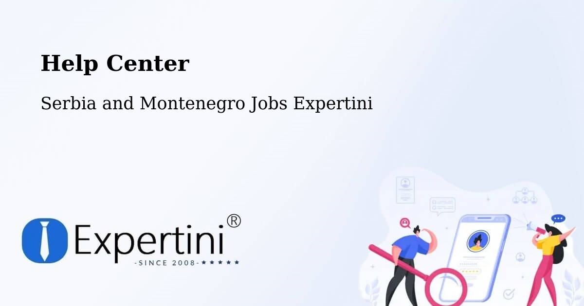 Help Center – Ridgetown - Serbia and Montenegro Jobs Expertini
