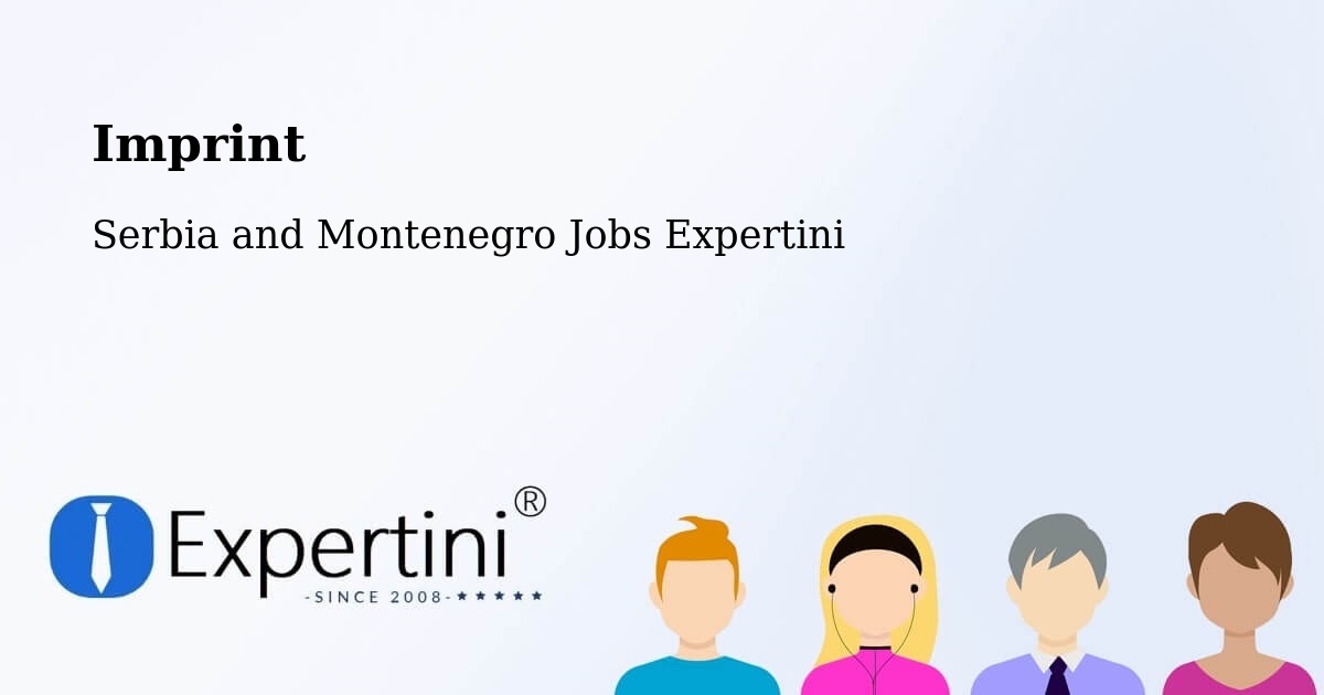 Imprint – Ridgetown - Serbia and Montenegro Jobs Expertini