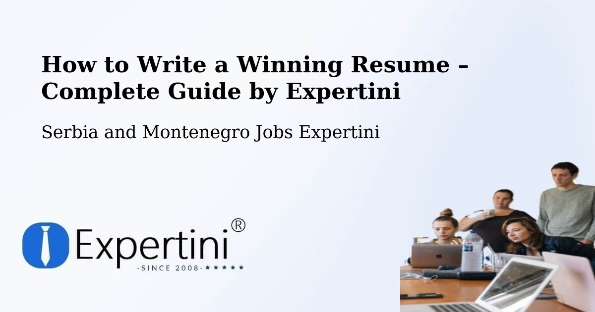 Resume Writing Guide for Job Seekers – Ridgetown - Ridgetown, Serbia and Montenegro Jobs Expertini